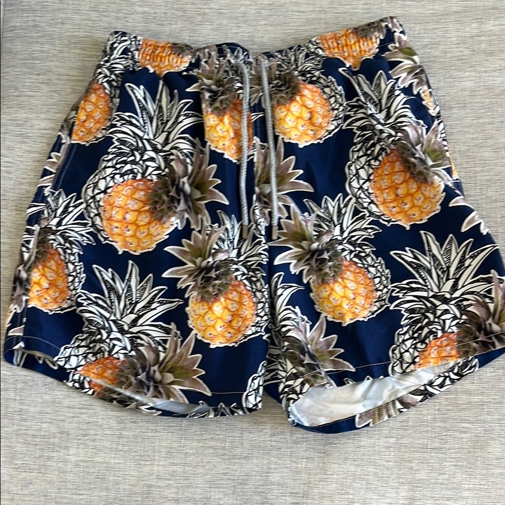 Vilebrequin Blue and Orange swim trunks